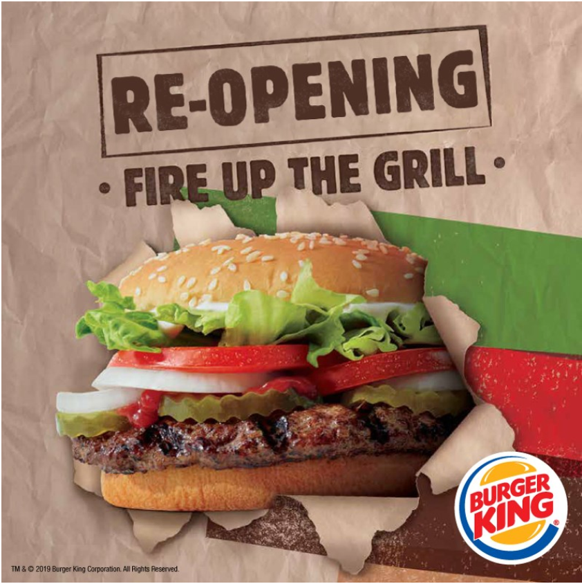 (圖片取自Burger King Hong Kong Facebook)